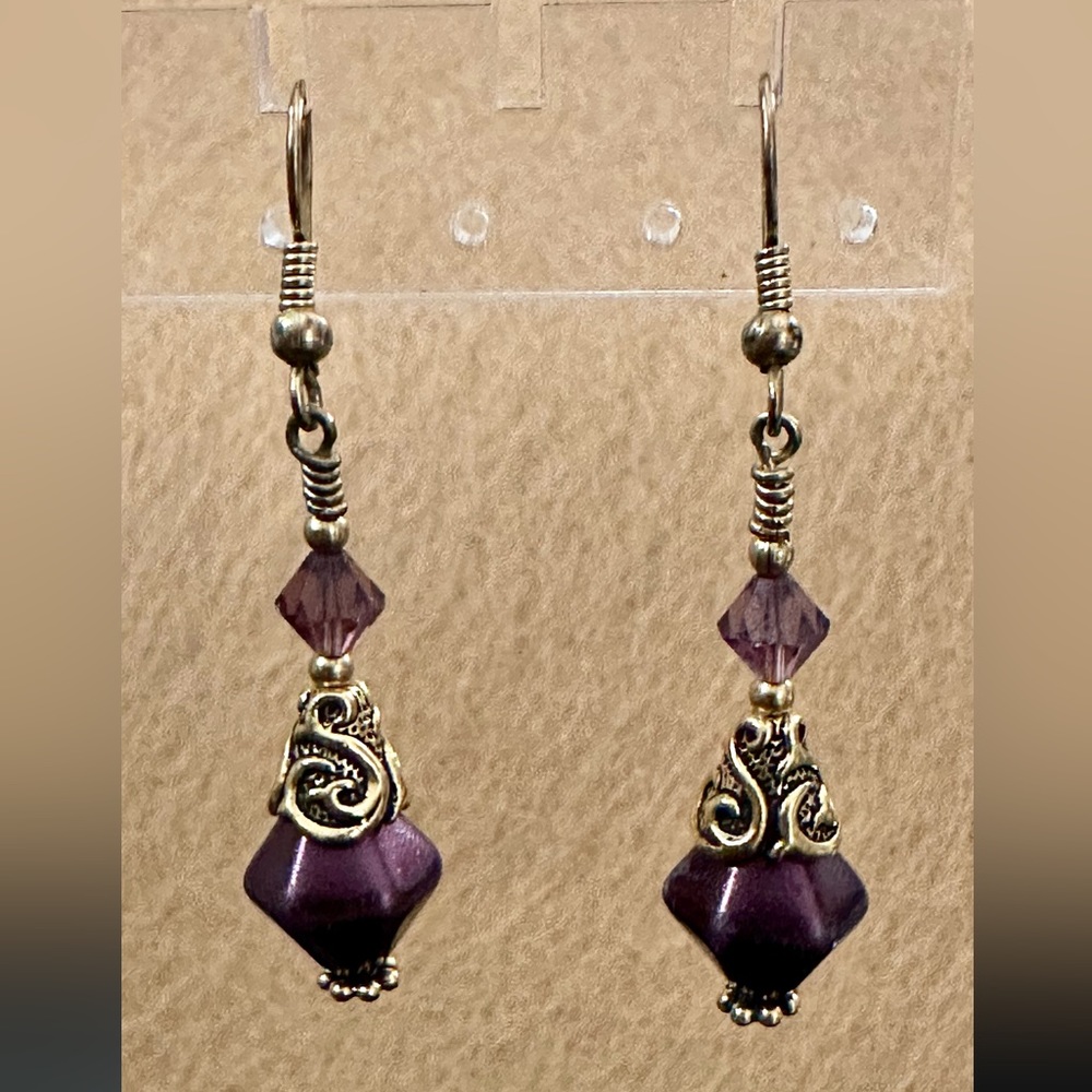 Genie Bottle Beaded earrings